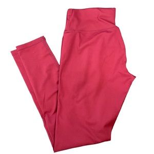 Burgundy Yoga Pants Leggings Size Women’s XL